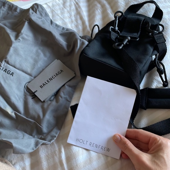 Balenciaga mini nylon backpack 🎒crossbody bag - Picture 7 of 12